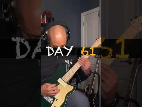 Day 61 of practicing daily to improve my metal guitar playing #100DaysOfGuitar