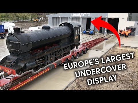 Locomotion opens Europe's LARGEST undercover display of historic RAIL VEHICLES!