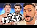 AMIR KHAN REVEALS RYAN GARCIA GAMEPLAN TO BEAT GERVONTA DAVIS
