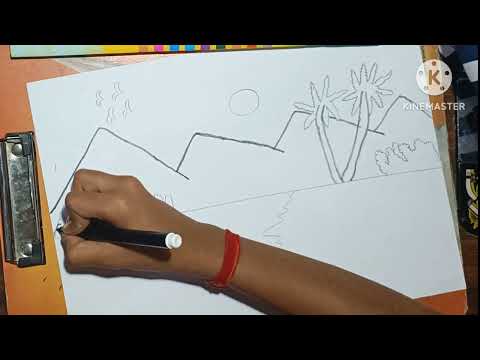 #Nature #drawing #bykids  #Drawing of Nature #kidsactivitiesathome