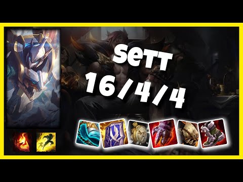 Sett vs Talon KOREAN Challenger MID (16/4/4) - v11.4