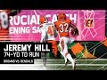 Jeremy Hill Blasts Off for a 74-Yard TD Run! | Browns vs. Bengals | NFL