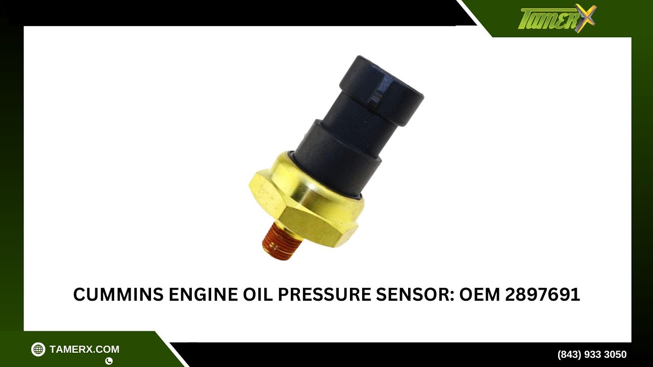 Cummins Engine Oil Pressure Sensor : OEM 2897691