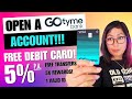 GoTyme Bank Create An Account Online And Get Your Free Debit Card