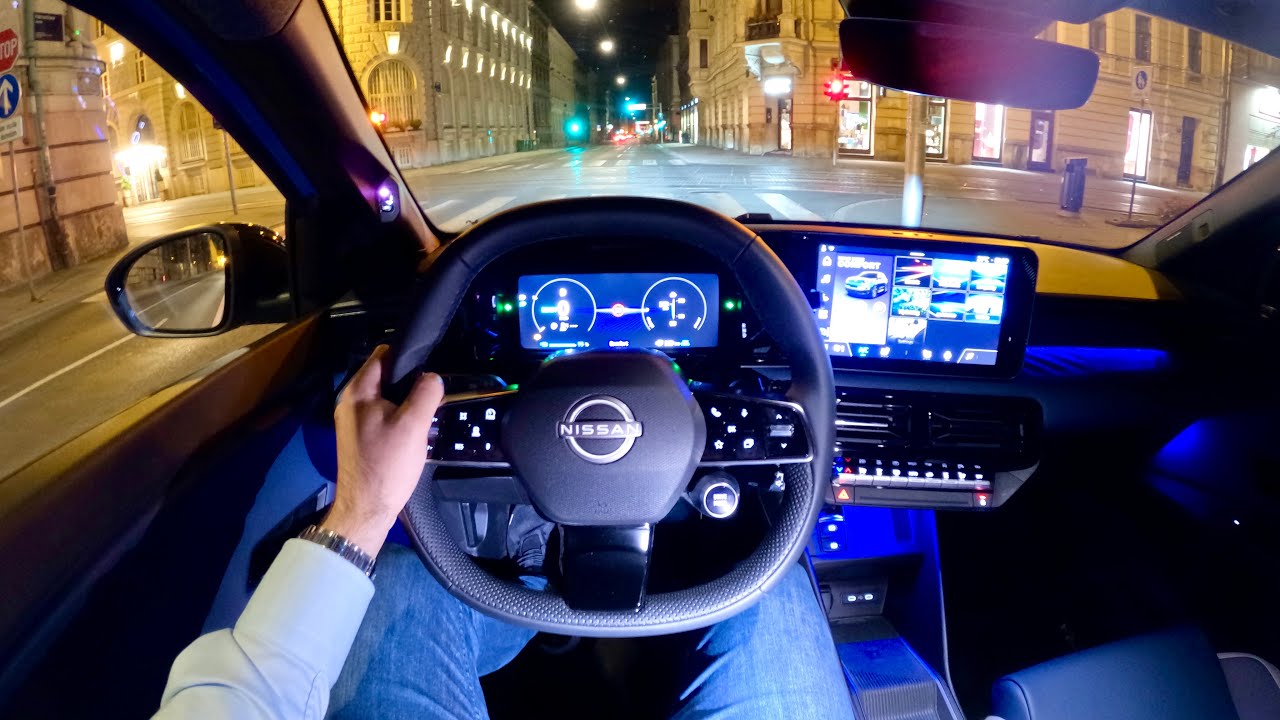 NISSAM MICRA 2026 - NIGHT POV test drive & REVIEW
