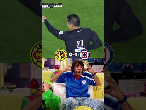 IT COULDN'T BE MISSED! Ludovico reacting to América's comeback