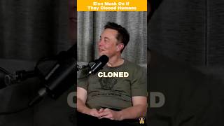 Elon Musk On Cloning Humans 😳 #elonmusk #nelkboys #clone  #shorts