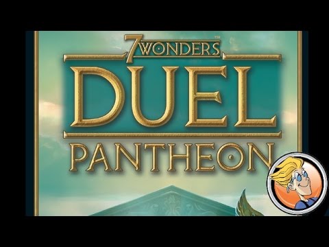 7 Wonders Duel: Pantheon — game overview at SPIEL 2016 by Repos Production