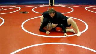 Modesto Grappling Club Instructional #50:  Sprawl Control to Crucifix to Mata-Leo; Elbow Push Escape