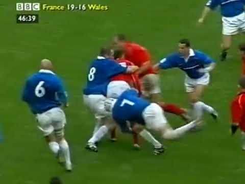 2001 France vs Wales Five Nations Rugby Highlights
