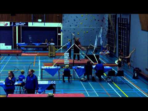 Milou (ZGV), turnen Staphorst 10 mei 2014