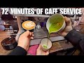 POV Relaxing Barista Workflow At A Cozy London Cafe