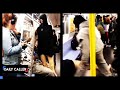 Man Has Intense Fight With Mannequin On Subway Train