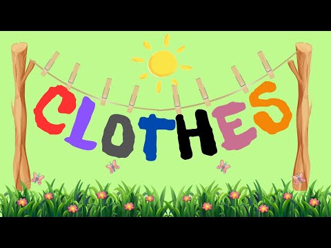 Bugs Team 2 - Unit 1 Lesson 1 - CLOTHES - vocabulary