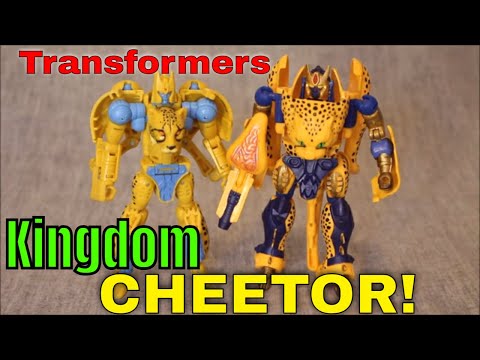 Transformers WFC Kingdom Cheetor - GotBot True Review NUMBER 813