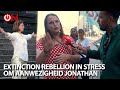 Verslaggever Jonathan ging langs bij Extinction Rebellion. Erg welkom was hij niet...