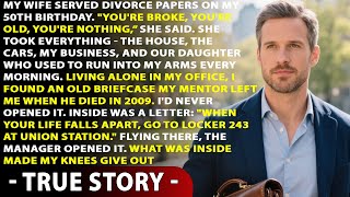 Download lagu 'You're Broke, Old & Nothing' She Said on My 50th Birthday – The Briefcase Changed Everything mp3