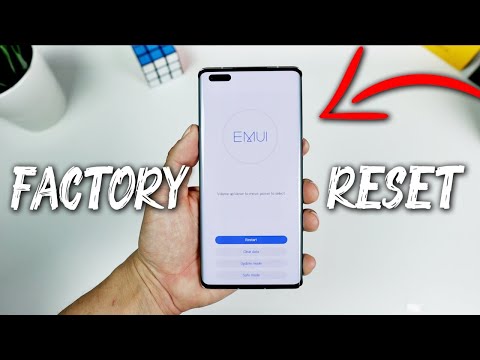 Huawei Mate 40 Series: How to do a factory reset and wipe cache partition!