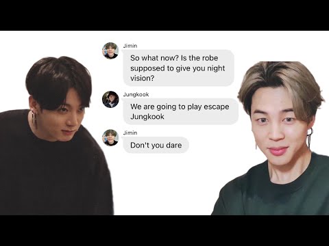 Stuck in the bathroom (power outage) | BTS texts
