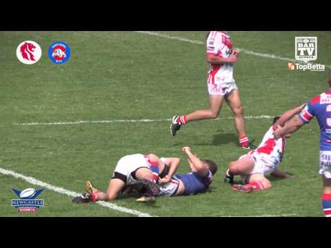 2016 Newcastle RL   Round 1   Open Grade Highlights   South v Kurri Kurri