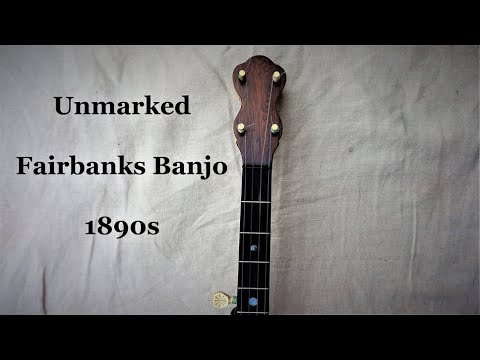 Thumbnail for Unmarked Fairbanks & Cole Banjo 1880-1890 by Buell Kazee