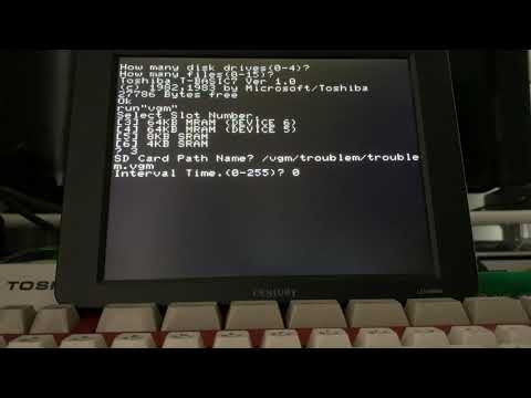 VGM Player (Pasopia7 SN76489 Test1)