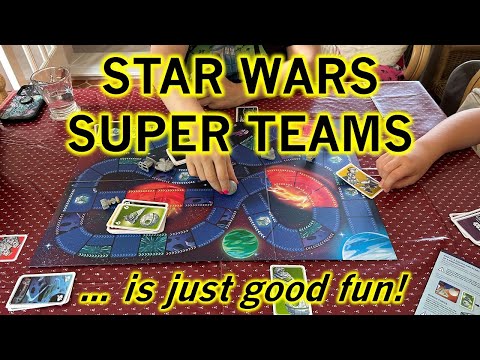 "Star Wars Super Teams" Board Game Review!