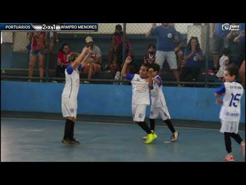 Jogo na Íntegra Portuários X Wimpro Menores Sub 09 23/10/21