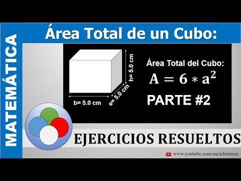 ÁREA TOTAL DE UN CUBO - EJERCICIO RESUELTO (PARTE 2)
