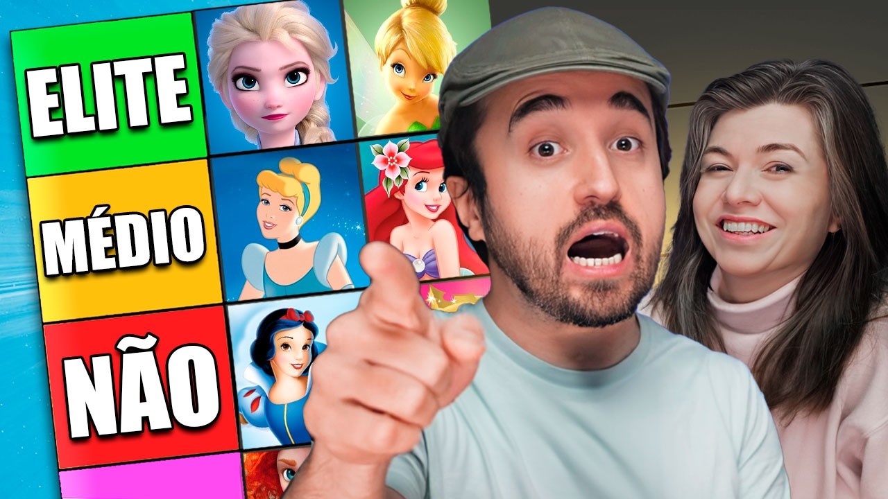 QUAL A MELHOR PRINCESSA DA DISNEY? - Tier List