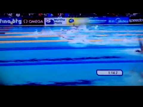 Mondiali nuoto Shanghai 2011-FINALE 200 dorso donne