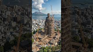 Giant wooden structure