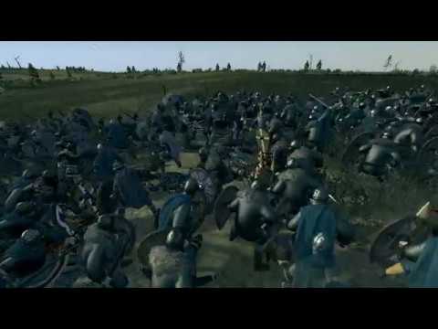 --- Total War Saga  Thrones of Britannia : Северяне VS Мерсия ---