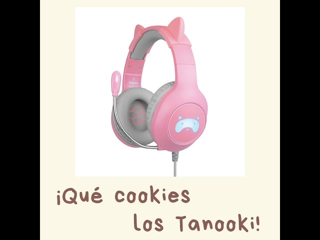 Vídeo relacionado con FRTEC - Auriculares Gaming Headset TANOOKI Rosa con Orejas de Gato Desmontable Cable y Luz LED RGB para PS5, PS4, Xbox Series, X|S, Xbox One, Nintendo Switch, PC, Mac