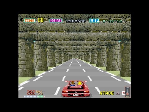 Lukozer Retro Game Review 285 - Out Run - Arcade Coin-Op