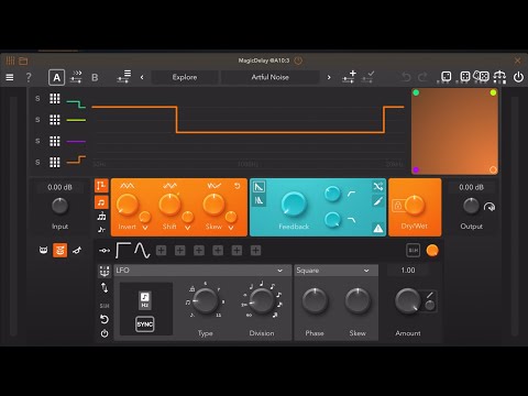 GSDSP MagicDelay by Gustav Scholda | Spectral Delay AUv3 | The Studio-grade multi-curve workstation