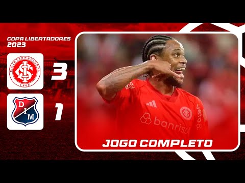 Internacional 3x1 Independiente Medellín | Copa Libertadores 2023 | Jogo Completo