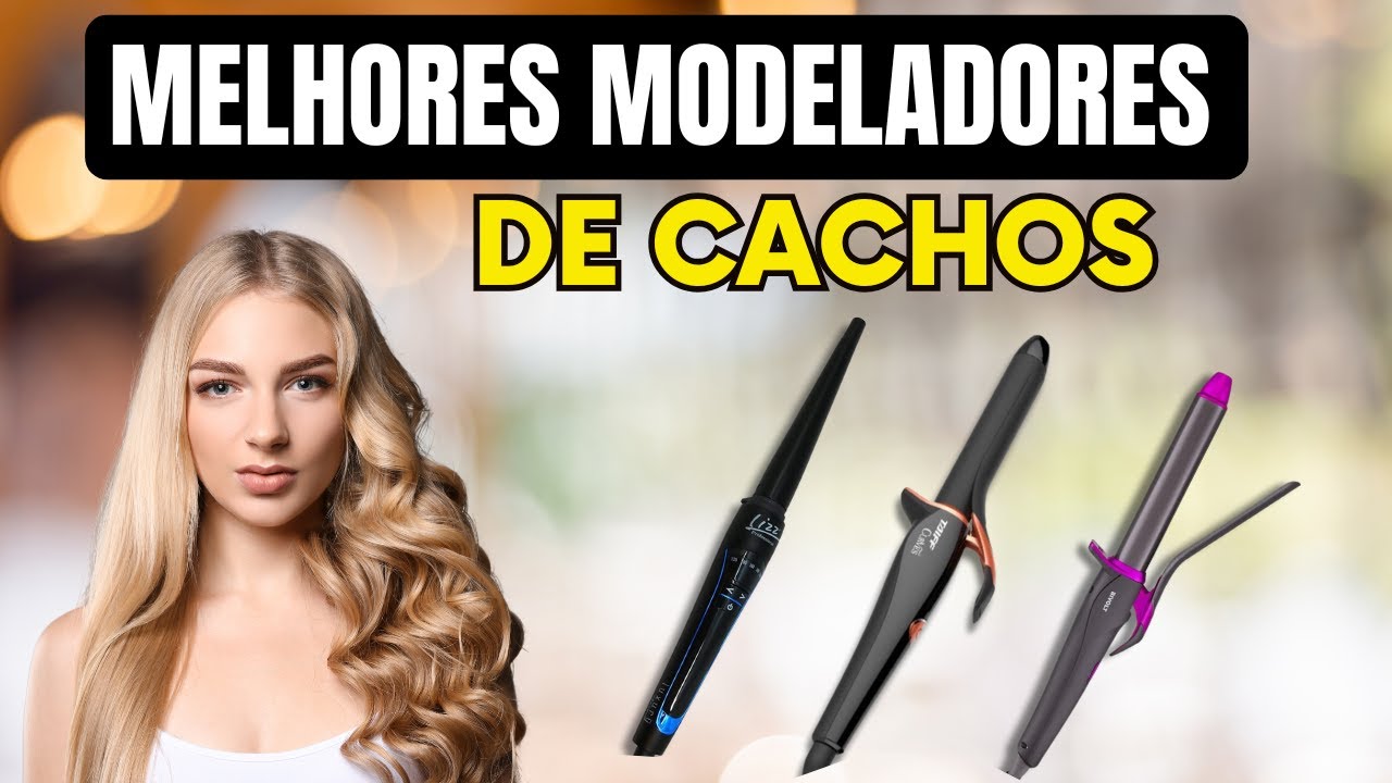 MELHORES modeladores de cachos de cabelo | Modelador de CACHOS custo benefício 2025