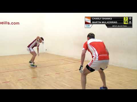 2018: Shanks v Mulkerrins - All-Ireland 4-Wall Mens Singles Final