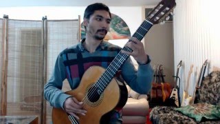 Vincent Vloeimans - J.S. Bach: Bourrée from Lute Suite in E minor BWV 996