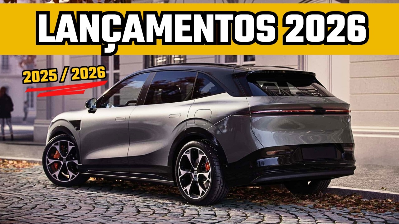 🔥 LANÇAMENTOS 2026: CARROS HÍBRIDOS E ELÉTRICOS VÃO MUDAR O JOGO NO BRASIL!