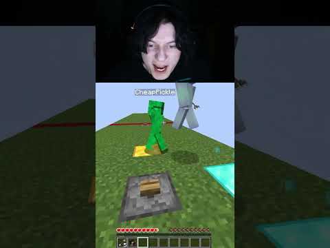 minecraft arrow toss is SO SCARY