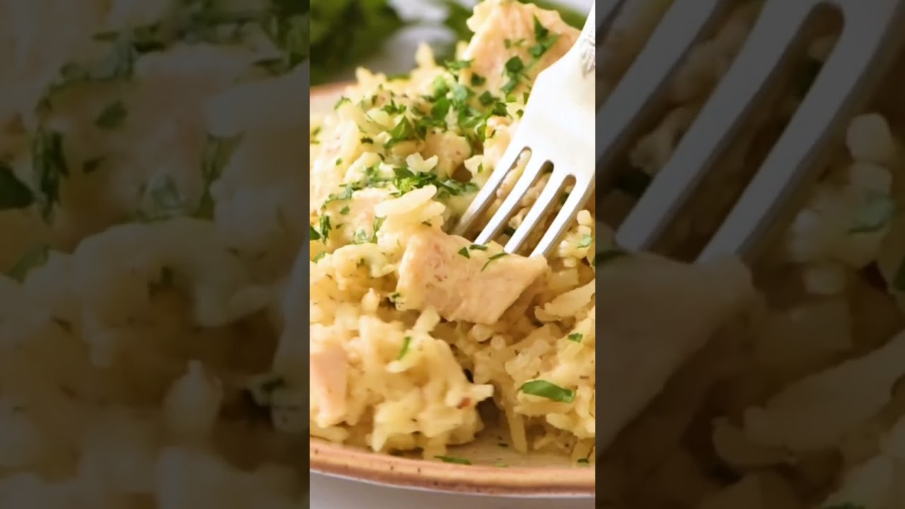 Quick and Easy One Pan Chicken and Rice Casserole - Recipe by Spaceships and Laser Beams