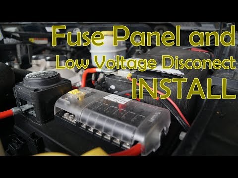 FUSE Panel and LVD Install - RAM 2500