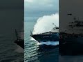 Is This Warship’s Sharp Turn a Risky Maneuver? #sharpturn #ship #Warship