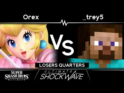 USW 72 - Orex (Peach) VS UTDe | _trey5 (Steve) - Losers Quarters - SSBU
