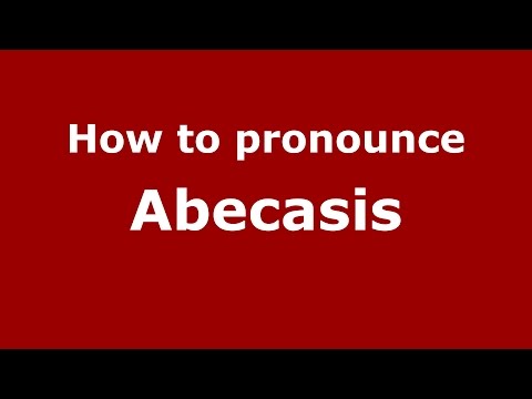 How to pronounce Abecasis (Spanish/Argentina) - PronounceNames.com