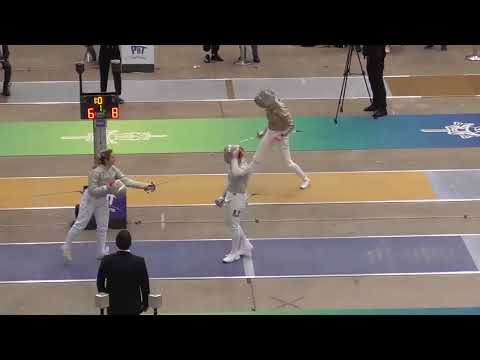 Budapest World Cup 2023 JWS - L16 - Veronika Vasileva AUS v Lola Tranquille FRA