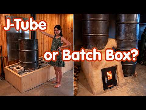 Innovative Batch Box Efficiently Burns 5.4x Wood; J-Tube Simplicity