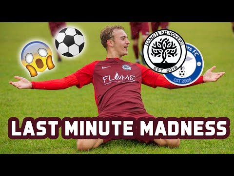 LAST MINUTE MADNESS!😳😱 | BANSTEAD ROVERS VS JB RANGERS | SUNDAY LEAGUE ⚽️